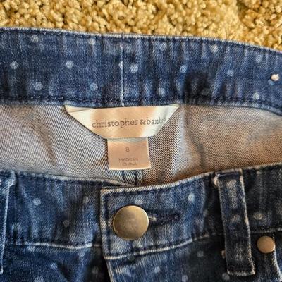 4 Women's Jeans – Size 8 – Martha Stewart, Christopher & Banks, Quacker Factory