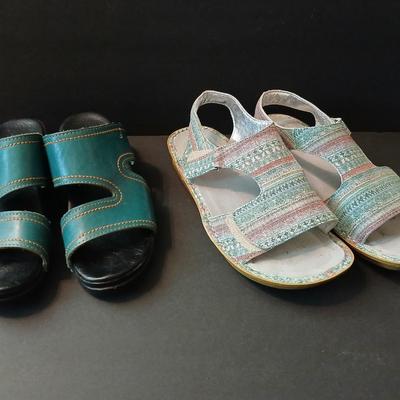 2 Women's Comfort Sandals – Sizes 38 & 39 (Approx. US 7.5–8.5)