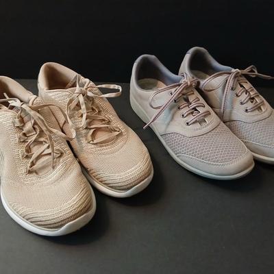 2 Clarks Cloudsteppers Women's Sneakers – Sizes 8.5M & 9M