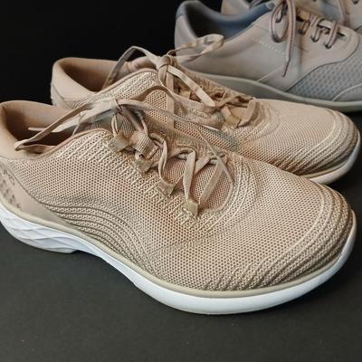 2 Clarks Cloudsteppers Women's Sneakers – Sizes 8.5M & 9M