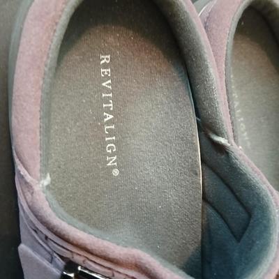 2 Women’s Comfort Slip-On Shoes – Revitalign & Spenco – Sizes 8.5B & 9B