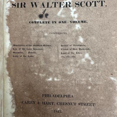 Scott’s Work, 1842