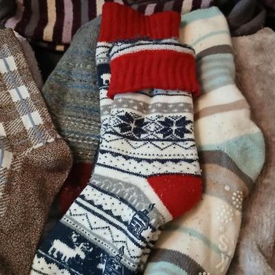 Women’s Winter & Cabin Socks – Assorted Warm Fuzzy Pairs
