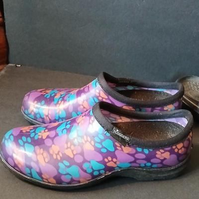 Two Women's Shoes: Sloggers and Spenco