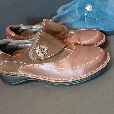 Two Pairs of Women's Footwear: Naot and Alegria