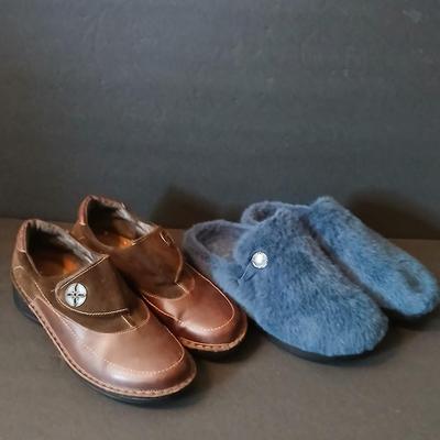 Two Pairs of Women's Footwear: Naot and Alegria