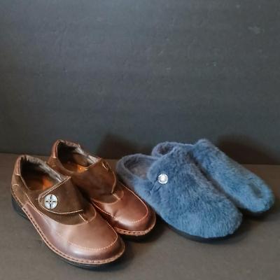 Two Pairs of Women's Footwear: Naot and Alegria