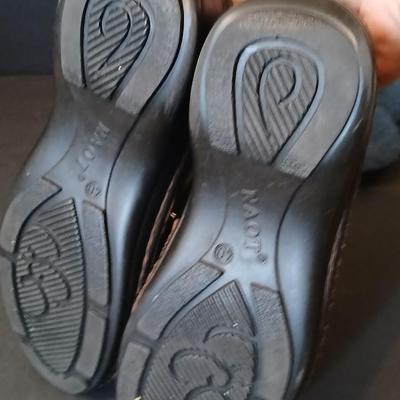 Two Pairs of Women's Footwear: Naot and Alegria