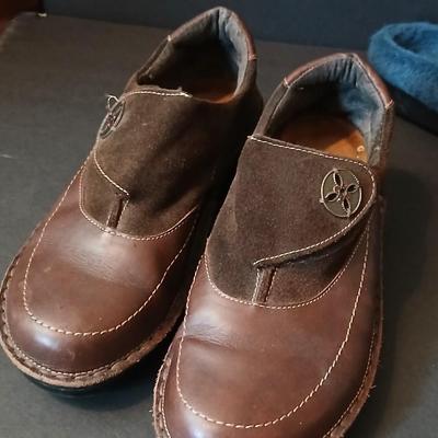 Two Pairs of Women's Footwear: Naot and Alegria