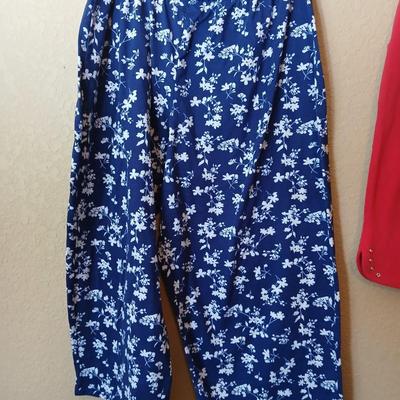 Two Pairs of Women's Small Pants by Adonna and Quacker Factory