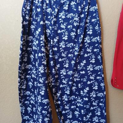 Two Pairs of Women's Small Pants by Adonna and Quacker Factory