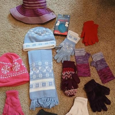 Winter Hats, Scarves, and Gloves Set