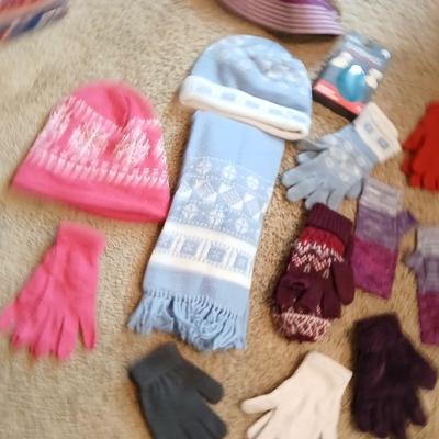 Winter Hats, Scarves, and Gloves Set