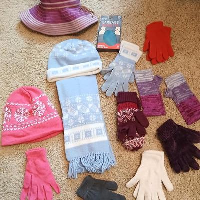 Winter Hats, Scarves, and Gloves Set