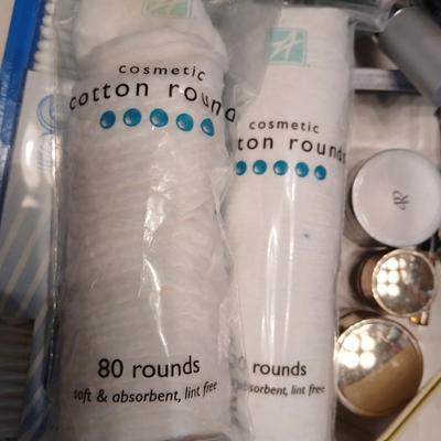 Makeup and Skincare Lot With LED Mirror