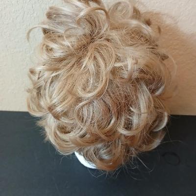 2 Curly Synthetic Wigs – Auburn & Brunette with Highlights – Short Length