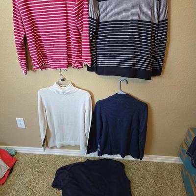 Christopher & Banks Holiday & Winter Sweaters – Women’s Size Large