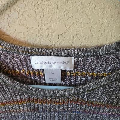 6 Christopher Banks Women's Winter Sweaters – Size Large