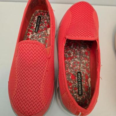 Pairs Women’s Memory Foam Slip-Ons – Skechers & A New Day