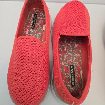Pairs Women’s Memory Foam Slip-Ons – Skechers & A New Day