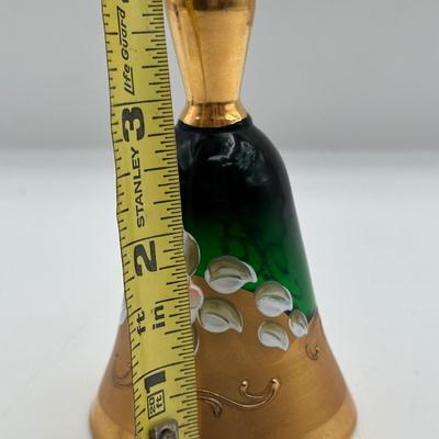 Murano Vintage Hand Painted Glass Bell