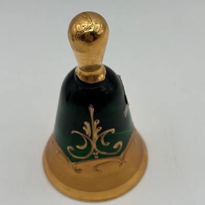 Murano Vintage Hand Painted Glass Bell
