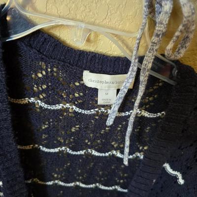 4 Christopher & Banks Open-Knit Sweaters & Cardigans – Size M