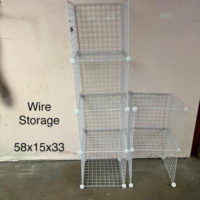Wire Storage Cube Organizer