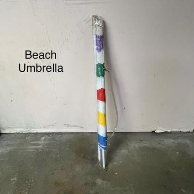 Colorful Beach Umbrella