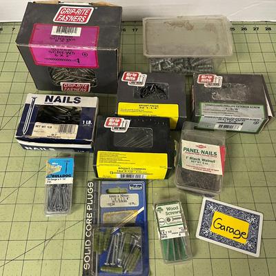 Nails, Screws, Fasteners & Anchors