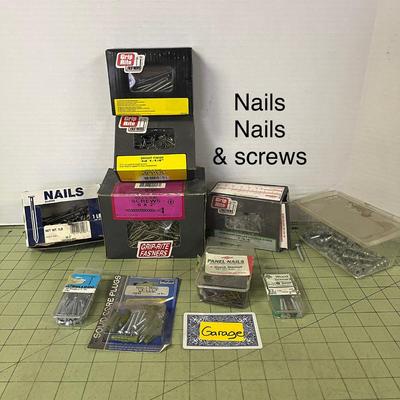 Nails, Screws, Fasteners & Anchors