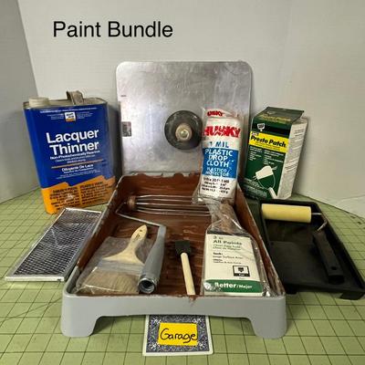 Paint Supply Bundle with Tray