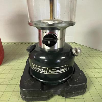 Coleman Powerhouse Dual-Fuel Lantern with Hard Red Case