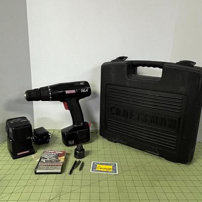 Craftsman 14.4V Cordless Drill Kit