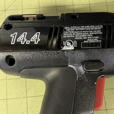 Craftsman 14.4V Cordless Drill Kit