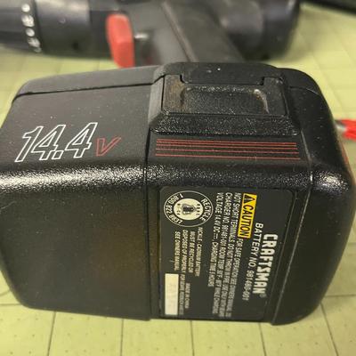 Craftsman 14.4V Cordless Drill Kit