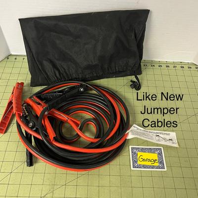 Like-New Jumper Cables with Carrying Bag