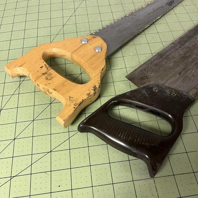 Vintage Pruning and Hand Saw Set
