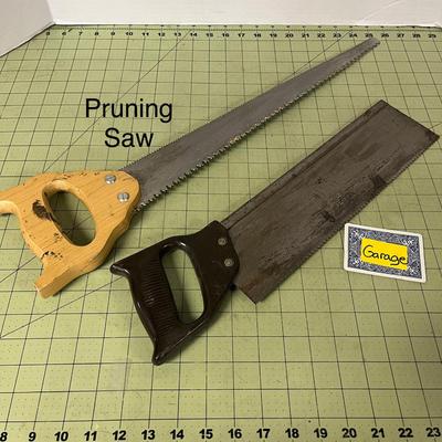 Vintage Pruning and Hand Saw Set