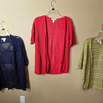 Christopher & Banks Open Knit Cardigan Lot