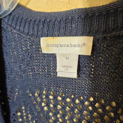 Christopher & Banks Open Knit Cardigan Lot