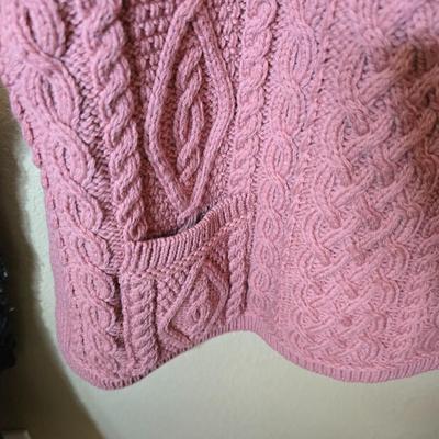 Three Merino Wool Knit Sweaters Made in Ireland