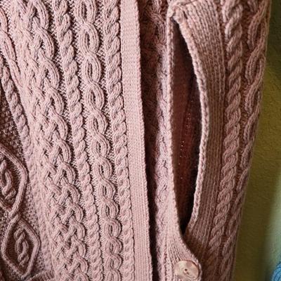 Three Merino Wool Knit Sweaters Made in Ireland