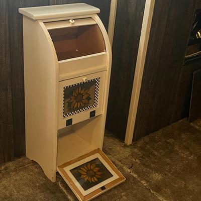 White Wooden Cabinet with Drawers