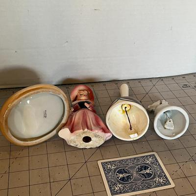 Eclectic Ceramic Collectibles - Set of 4