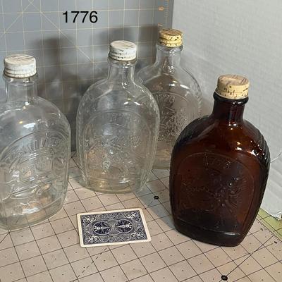 Vintage Bicentennial 1776 Liberty Bell Bottles