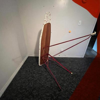 Ironing Board and Classic Electric Iron