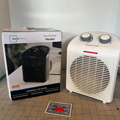 Mainstays Fan-Forced Electric Space Heater