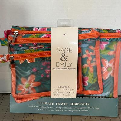 Sweet Pea Set with Sage & Emily Travel Organizers