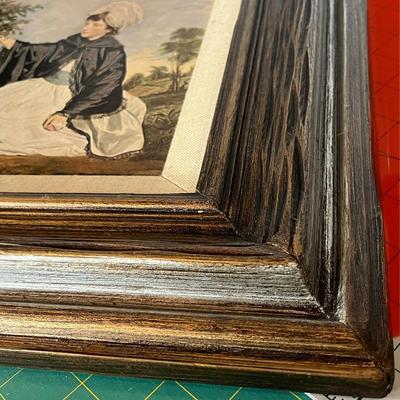 Andrew Mellon Collection Framed Victorian Lady Garden Portrait Print ‘Lady Caroline Howard’
